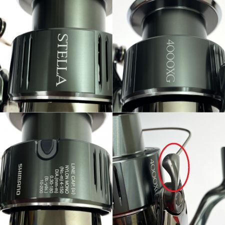  SHIMANO シマノ 22 ステラ 4000XG 043962 青シール有