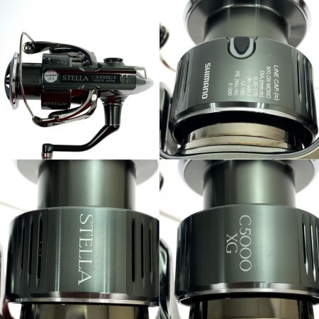  SHIMANO シマノ 22 ステラ C5000XG 043979 青シール有 ハンドルノブ変更