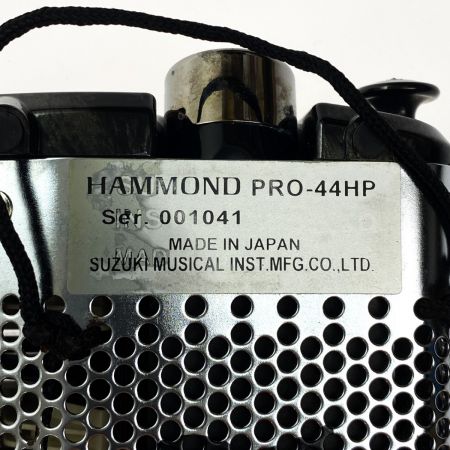 SUZUKI スズキ HAMMOND 鍵盤ハーモニカ PRO-44HP マイク内蔵モデル アルト