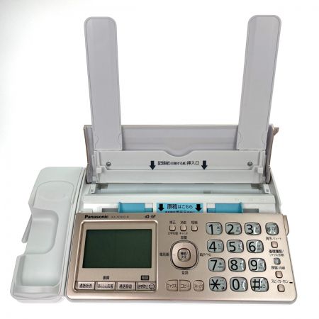  Panasonic パナソニック おたっくす デジタルコードレスファクス 子機1台付 KX-PD550DL ピンクゴールド