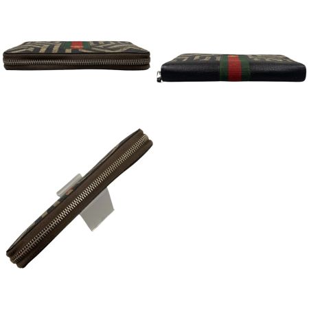  GUCCI グッチ 長財布 ラウンドファスナー GGスプリーム シェリーライン アニマリエ 蜂 ハチ ビー GG柄 408831