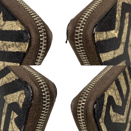  GUCCI グッチ 長財布 ラウンドファスナー GGスプリーム シェリーライン アニマリエ 蜂 ハチ ビー GG柄 408831