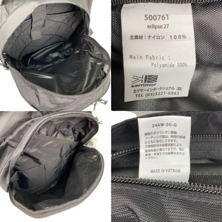 Karrimor カリマー eclipse イクリプス 27 リュック バックパック 27L 500761 ブラック