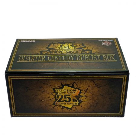   遊戯王OCG デュエルモンスターズ QUARTER CENTURY DUELIST BOX 未開封品