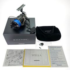  SHIMANO シマノ 22 ステラ 4000MHG 043955 青シール有 Bランク