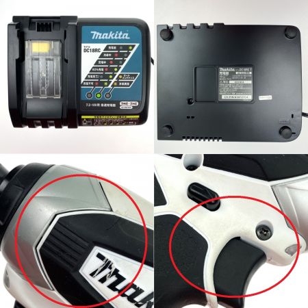  MAKITA マキタ 充電式インパクトドライバ TD146DMX2W ブラック 18V 4.0Ah 充電器・充電池2個・ケース付