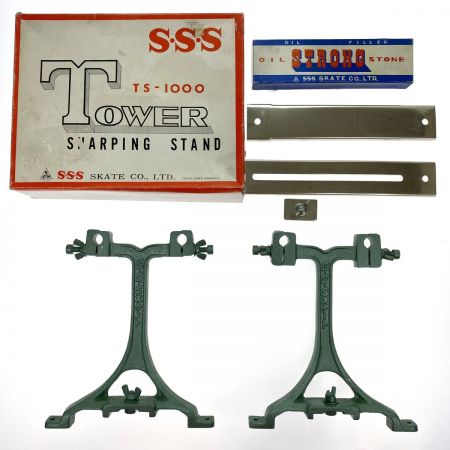  SSS スリーエス TOWER シャーピングスタンド TS-1000 スケート研ぎ台 砥石付