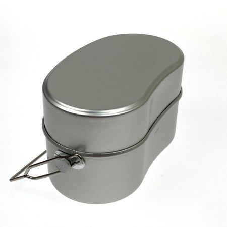  MiliCamp 戦闘飯盒2型 2合炊き MS-STHG シルバー