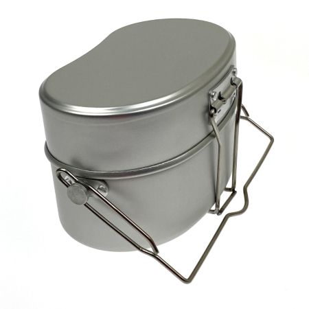  MiliCamp 戦闘飯盒2型 2合炊き MS-STHG シルバー