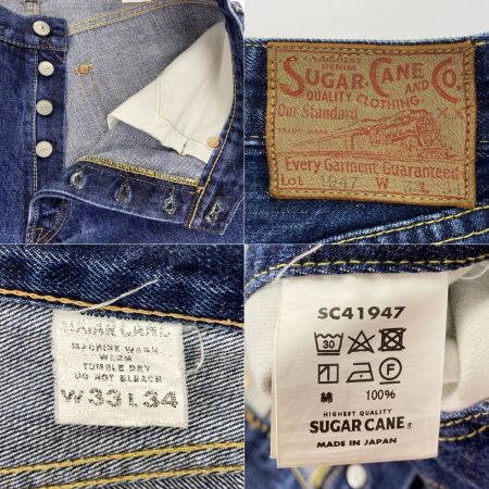  SUGAR CANE シュガーケーン スタンダードデニム 1947 サイズW33×L34 ジーンズ