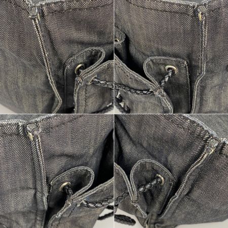  LOEWE ロエベ デニム トートバッグ ショッパートート クラウン 使用感有  290607