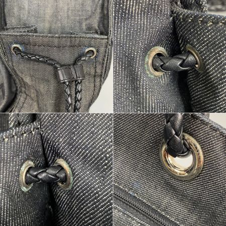  LOEWE ロエベ デニム トートバッグ ショッパートート クラウン 使用感有  290607