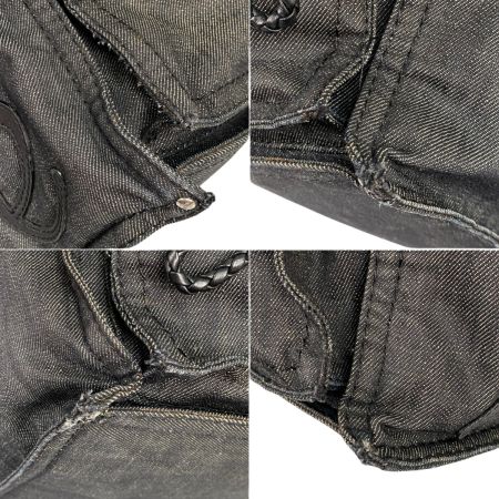  LOEWE ロエベ デニム トートバッグ ショッパートート クラウン 使用感有  290607