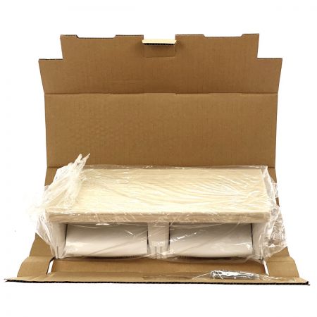  TOTO トートー 棚付二連紙巻器（芯ありペーパー対応） YH600FMR#EL ライトウッド