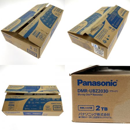  Panasonic パナソニック ブルーレイディスクレコーダー DIGA DMR-UBZ2030 動作確認・初期化済み