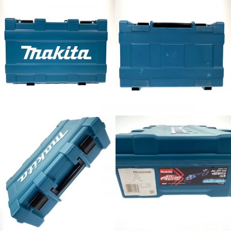  MAKITA マキタ 100mm 40V 充電式ディスクグラインダ GA001 GRDX グリーン 充電器・充電池2個・ケース付