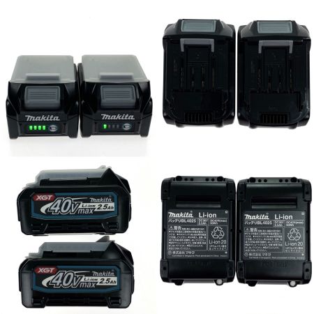  MAKITA マキタ 100mm 40V 充電式ディスクグラインダ GA001 GRDX グリーン 充電器・充電池2個・ケース付