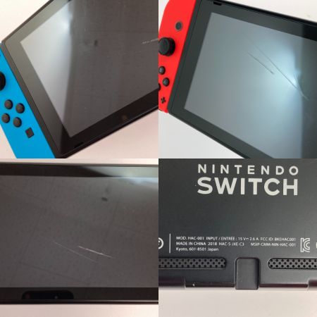  Nintendo ニンテンドウ Nintendo Switch HAC-001 液晶に大きな傷有