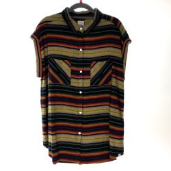 ## KAVU 半袖シャツ ベルフェア Belfair Fernwood グリーン系 Mサイズ Aランク