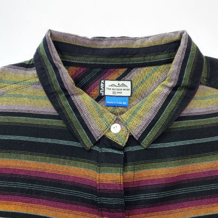  KAVU 半袖シャツ ベルフェア Belfair Fernwood グリーン系 Mサイズ