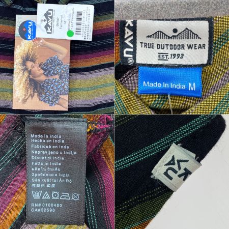  KAVU 半袖シャツ ベルフェア Belfair Fernwood グリーン系 Mサイズ