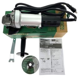 ## HiKOKI ハイコーキ 100mm 電気ディスクグラインダ G10SHA シルバー コード式 Sランク