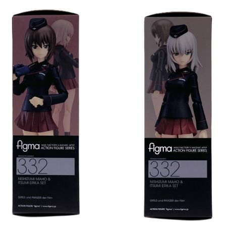  MAX FACTORY マックスファクトリー figma ガールズ&パンツァー 劇場版 西住まほ&逸見エリカ セット 未開封品