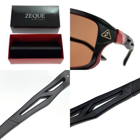  ZEQUE STELTH ステルス 偏光サングラス F-1891 ケース付