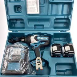 ## MAKITA マキタ 18v 充電式インパクトレンチ TW1001DRGX 充電器・充電池2個・ケース付 Bランク