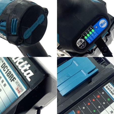  MAKITA マキタ 18V 充電式インパクトドライバ TD173DRGX ブルー 充電器・充電池2個・ケース付