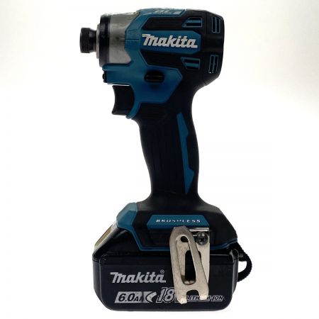  MAKITA マキタ 18V 充電式インパクトドライバ TD173DRGX ブルー 充電器・充電池2個・ケース付