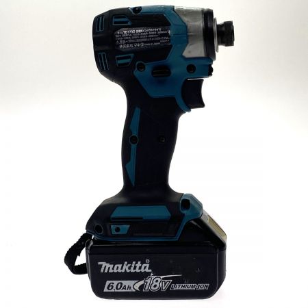  MAKITA マキタ 18V 充電式インパクトドライバ TD173DRGX ブルー 充電器・充電池2個・ケース付