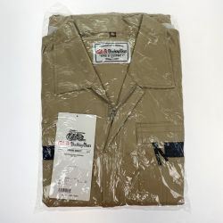 ## Auto-Bi ストライプ長袖つなぎ服 1-8700 カーキ 3Lサイズ Sランク