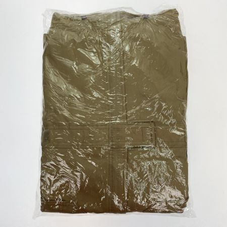  Auto-Bi ストライプ長袖つなぎ服 1-8700 カーキ 3Lサイズ