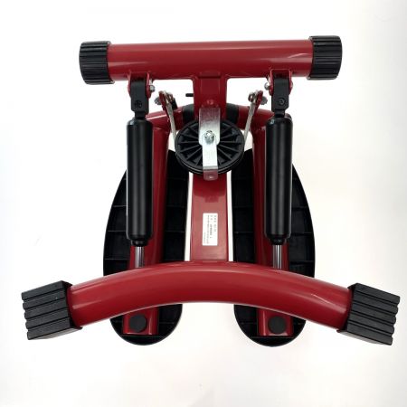 Shop Japan ショップジャパン 健康ステッパー ナイスデイ プレミアム レッド 専用ハンドル 高さ調整 歩数カウンター付き