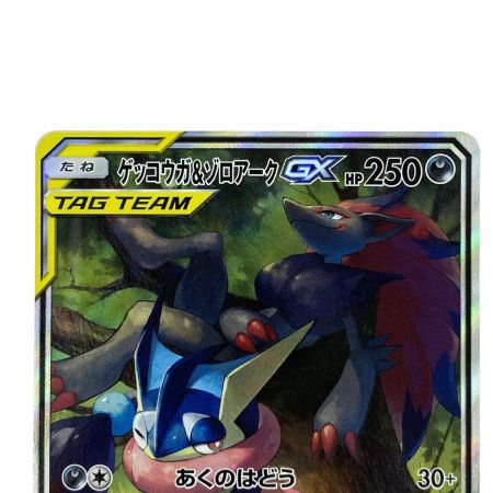   ポケモンカード ゲッコウガ＆ゾロアークGX SR SM9a 059/055 ポケカ トレカ