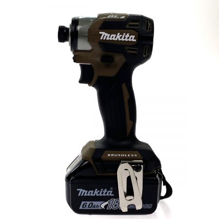  MAKITA マキタ 18V 充電式インパクトドライバ TD173DGXAB ブラウン 充電器・充電池2個・ケース付
