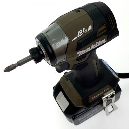  MAKITA マキタ 18V 充電式インパクトドライバ TD173DGXAB ブラウン 充電器・充電池2個・ケース付