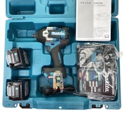 ## MAKITA マキタ 40Vmax 充電式インパクトレンチ TW007GRDX 充電器・充電池2個・ケース付 Bランク