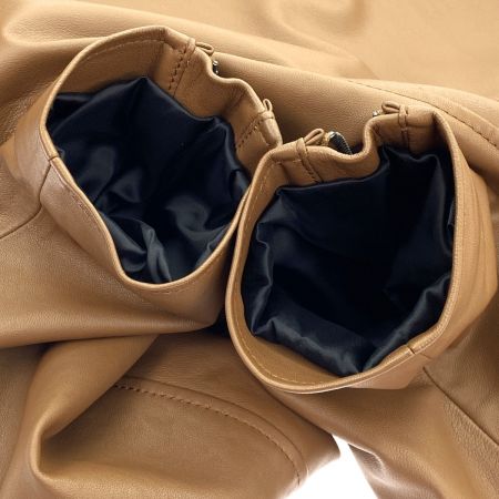  COACH コーチ レザー レーサー ジャケット C7811 ラスティック ブラウン Lサイズ