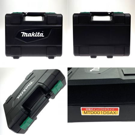  MAKITA マキタ 14.4V充電式インパクトドライバ MTD001DSAX グリーン 充電器・充電池2個・ケース付