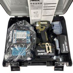 ## MAKITA マキタ 18V 充電式インパクトドライバ TD173DRGXO オリーブ 充電器・充電池2個・ケース付 Aランク