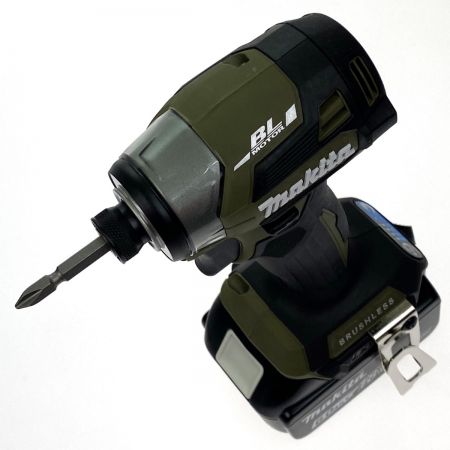  MAKITA マキタ 18V 充電式インパクトドライバ TD173DRGXO オリーブ 充電器・充電池2個・ケース付
