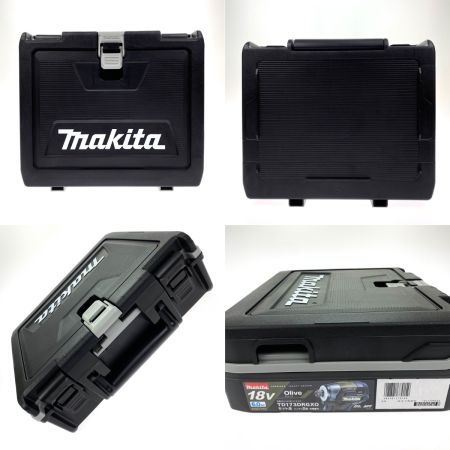  MAKITA マキタ 18V 充電式インパクトドライバ TD173DRGXO オリーブ 充電器・充電池2個・ケース付