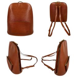 ## LOUIS VUITTON ルイヴィトン エピ ゴブラン リュック ジャンク品 M52293 ケニアブラウン Dランク