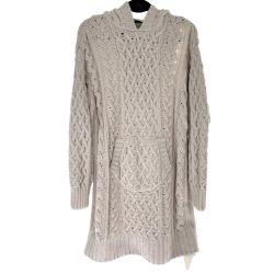 ## gelato pique ジェラートピケ スフレアランビッグパーカ PWNT205031 ベージュ フリーサイズ レディース Aランク