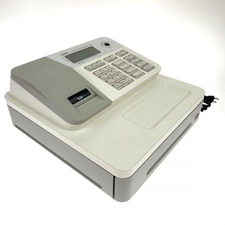  CASIO カシオ 電子レジスター SE-G1 ホワイト ドロアー鍵欠品