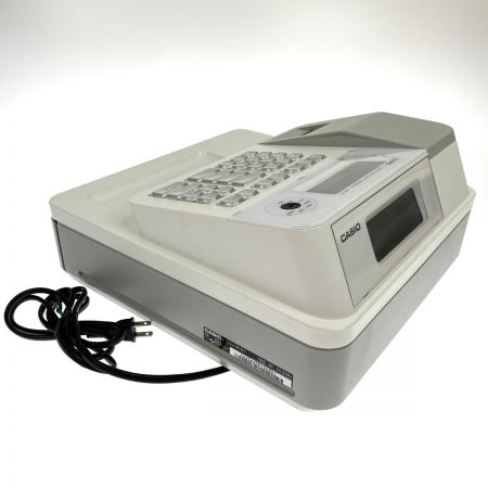  CASIO カシオ 電子レジスター SE-G1 ホワイト ドロアー鍵欠品