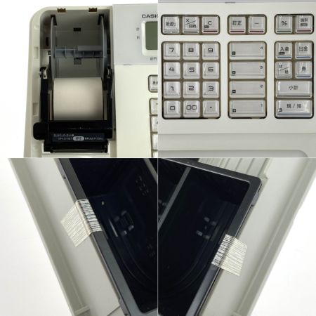  CASIO カシオ 電子レジスター SE-G1 ホワイト ドロアー鍵欠品