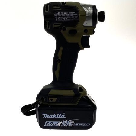  MAKITA マキタ 18V 充電式インパクトドライバ TD173DRGXO オリーブ 充電器・充電池2個・ケース付
